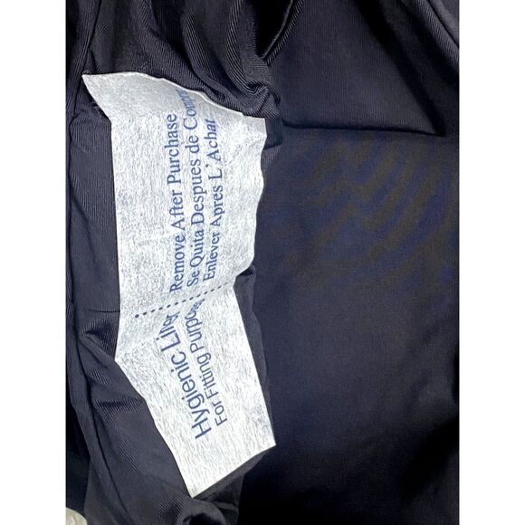 NWT Helen Owen Byblos Cutout Halter Tie Cheeky High Cut One Piece Swim M Black - Picture 8 of 14